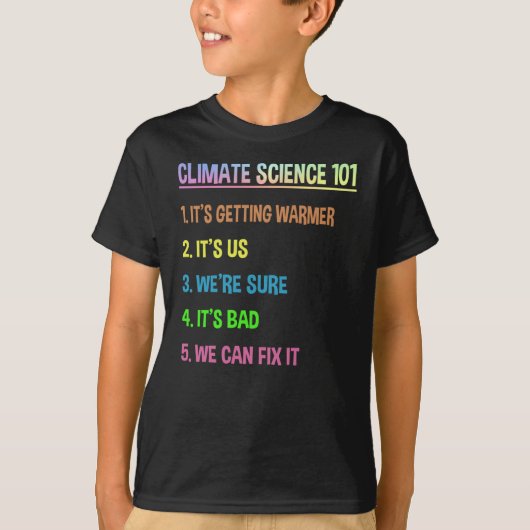 Science March - Earth Day Gift For Climate Change Tシャツ (正面)