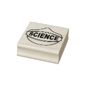 Science Mask Rubber Stamp 2x2" ラバースタンプ (スタンプ)