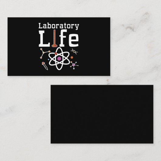 Science Medical Technologist 名刺 (正面/裏面)