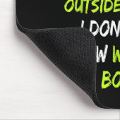 Science Nerd - Inventor - R&amp;d Develop New Idea マウスパッド (コーナー)