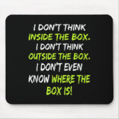 Science Nerd - Inventor - R&amp;d Develop New Idea マウスパッド (正面)