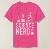 Science Nerd Science Chemistry Biology Physics Tea Tシャツ (デザイン正面)