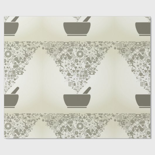 Science Objects Wrapping紙 ラッピングペーパー (フラット)