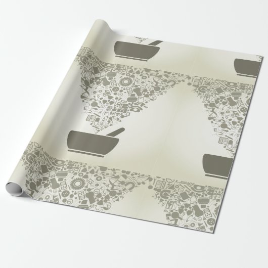 Science Objects Wrapping紙 ラッピングペーパー (アンロールド)