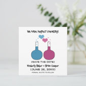 Science of Love日付保存招待状 セーブザデート (スタンド正面)