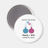 Science of Love Save the Date Magnet マグネット (正面/裏面)