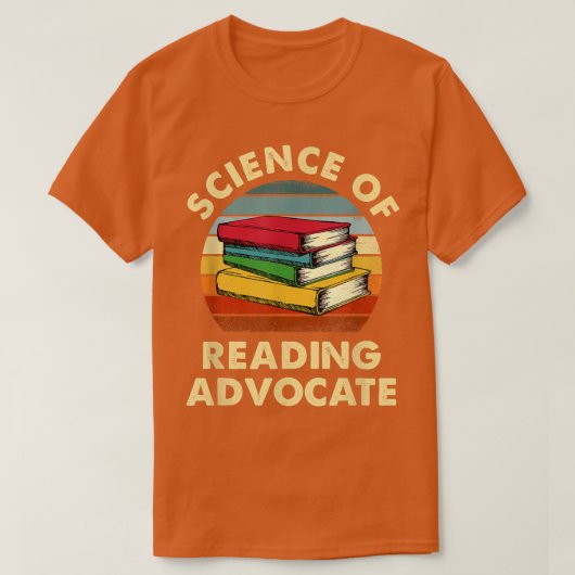 Science of Reading Advocate Tシャツ (デザイン正面)