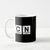 Science Periodic Table 67 Meme Teacher Funny 6 7 B コーヒーマグカップ (左)