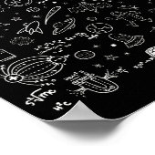 Science Physic Math Chemistry Biology Astronomy ポスター (角)