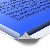 Science Physics Elects Benjamin Franklin ポスター (角)