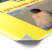 Science, Physics, properties of light ポスター (角)