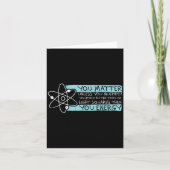 Science Quote Gift, You , You Energy  カード (正面)