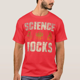 Science Rocks Physics Chemistry Biology Teacher Tシャツ