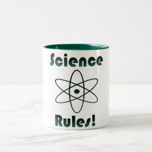 Science Rulesギーク ツートーンマグカップ