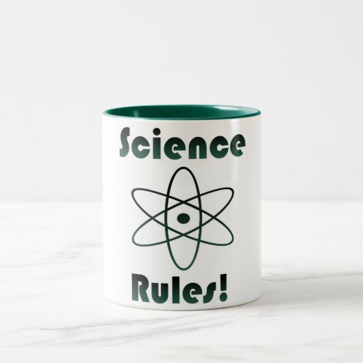 Science Rulesギーク ツートーンマグカップ (中央)
