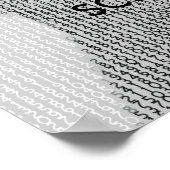 SCIENCE RULES | math pi number ポスター (角)