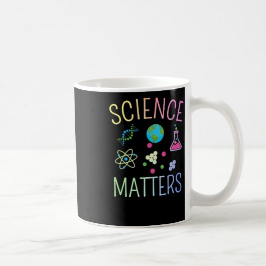 Science S – サイエンスおもしろいプンステッカー コーヒーマグカップ (右)