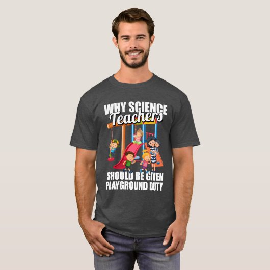 Science Scientist Funny Scienceeacher vintage Tシャツ (正面フル)