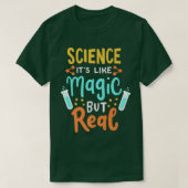 Science Scientist Teacher Student Chemist Physicis Tシャツ (デザイン正面)