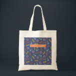 Science / Scientist - Your Name /Monogram DNA トートバッグ<br><div class="desc">Perfect gift for the special someone in your life who is a hardworking scientist or maths / physics student studying hard at University. Help them make the most of their studies or science duties with their own customized monogram or name tote bag. This is the perfect gift for a nurse...</div>