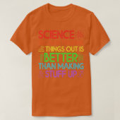 Science Shirt, Science Shirt, Science Is Real, Sci Tシャツ (デザイン正面)