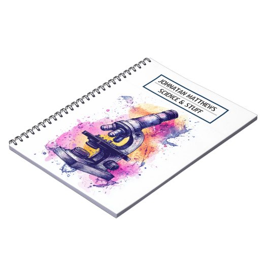 Science Spiral Photo notebook ノートブック (左側)