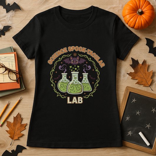 Science Spook-tacular School Chemistry Teacher Tシャツ