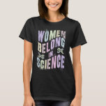 SCIENCE Squad Technに所属するエンジニアの女の子 Tシャツ<br><div class="desc">SCIENCE Squad Technology Teamに所属するエンジニア女子</div>