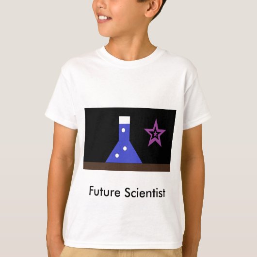 Science Star、未来科学者 Tシャツ (正面)