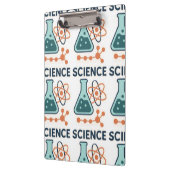 Science Subject Sticker - Flask, Molects & Atom クリップボード (左)