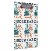 Science Subject Sticker - Flask, Molects & Atom クリップボード (右)