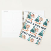 Science Subject Sticker - Flask, Molects & Atom プランナー手帳 (ディスプレー)