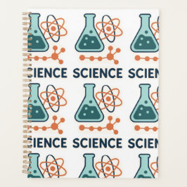 Science Subject Sticker - Flask, Molects & Atom プランナー手帳