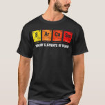 Science T-Shirt Iimm S Ar Ca Sm Primary Element Tシャツ<br><div class="desc">Science T-Shirt Iimm S Ar Ca Smユーモアの主要要素</div>