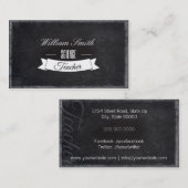 Science Teacher 名刺 (正面/裏面)