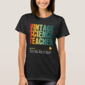 Science Teacher Appreciation Week Back to School 2 Tシャツ (正面)