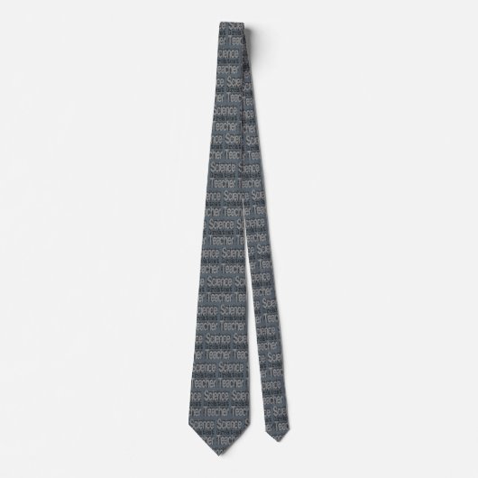 Science Teacher Extraordinaire Neck Tie ネクタイ (正面)