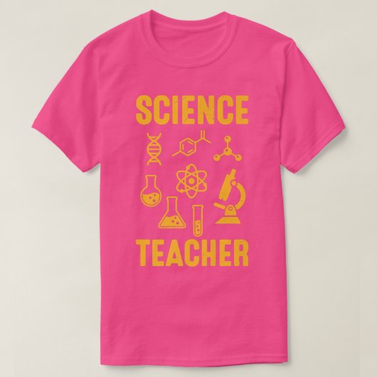 Science Teacher First Day of School Funny Back To Tシャツ (デザイン正面)