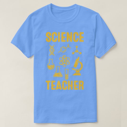 Science Teacher First Day of School Funny Back To Tシャツ (デザイン正面)