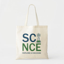 Science Teacher Typography Design トートバッグ