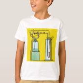 Science Test Tubes T-Shirt Tシャツ (正面)