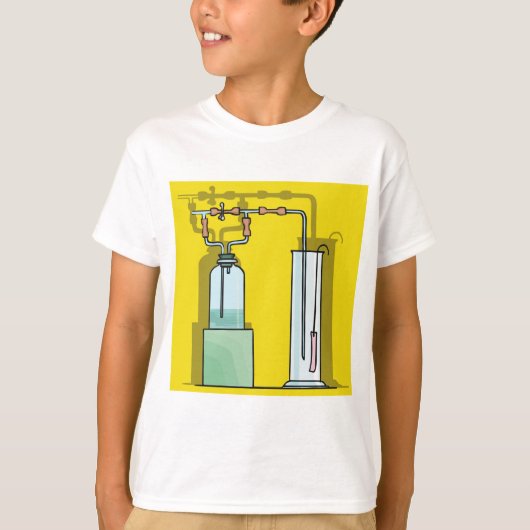 Science Test Tubes T-Shirt Tシャツ (正面)
