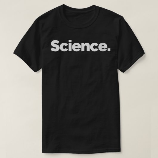 Science VNeckを表す女性 Tシャツ (デザイン正面)