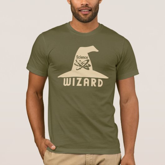 Science Wizardシャツ – スタイルとカラーの選択 Tシャツ (正面)