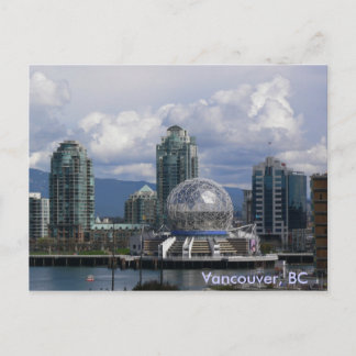 Science World、バンクーバー、BC ポストカード