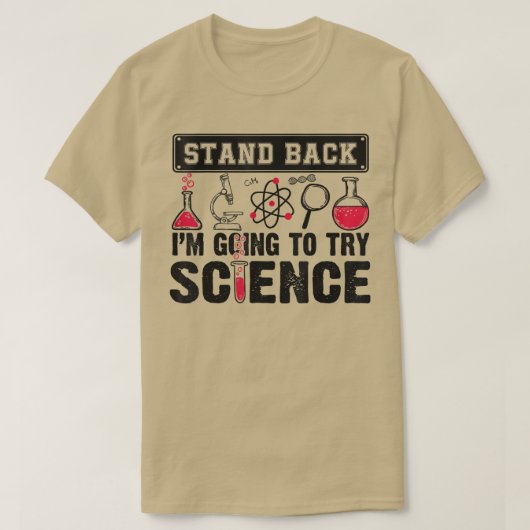 ScienceFor Scientists & Advanced Chemists1803 Tシャツ (デザイン正面)
