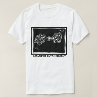 ScienceFrontiersによる量子もつれティー Tシャツ