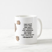  Scientific classification for the musicboxfish コーヒーマグカップ (正面右)