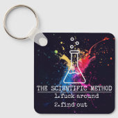 Scientific Method FAFO Keychain キーホルダー (正面)
