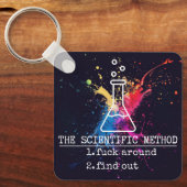 Scientific Method FAFO Keychain キーホルダー (正面)